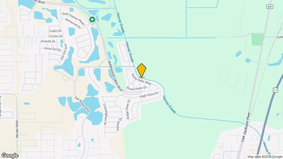 500 Vista Oaks Way Map and Location Details