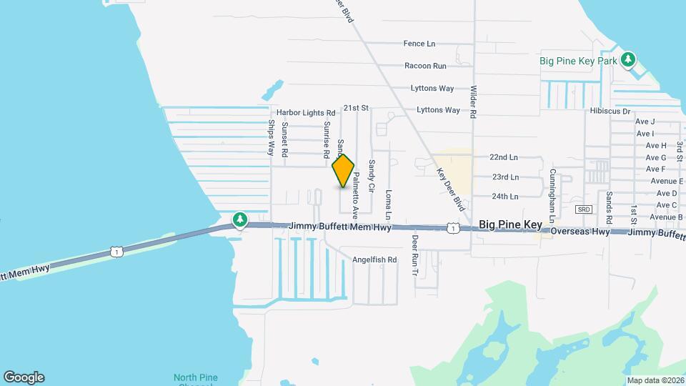 117 Sandy Cir W Mapa y Detalles de la Ubicación