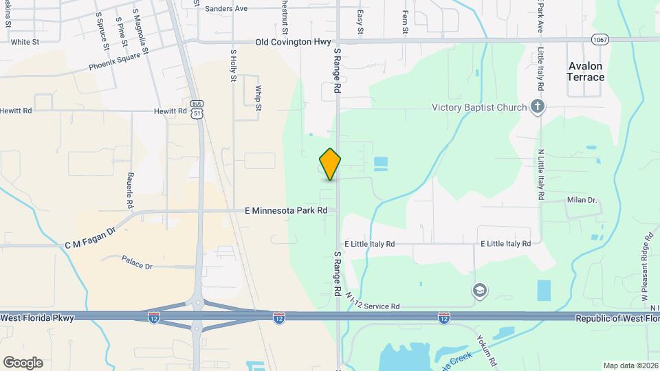 The Lakewood Villas Map and Location Details