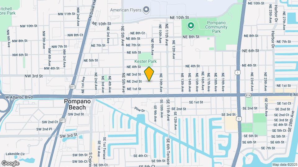 724 NE 2nd St Map and Location Details