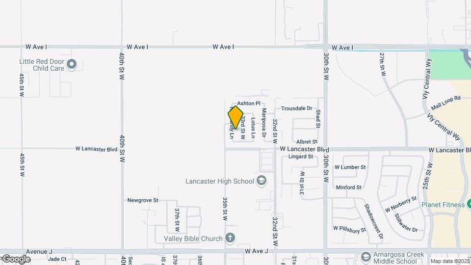 44842 Normandy Ln Map and Location Details
