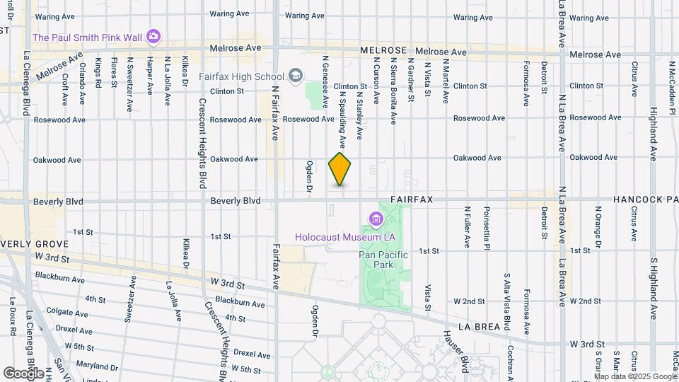315 N Spaulding Ave Map and Location Details