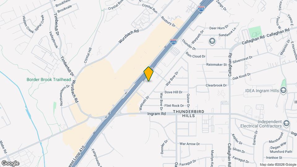 6218 Northwest Loop 410 Map and Location Details