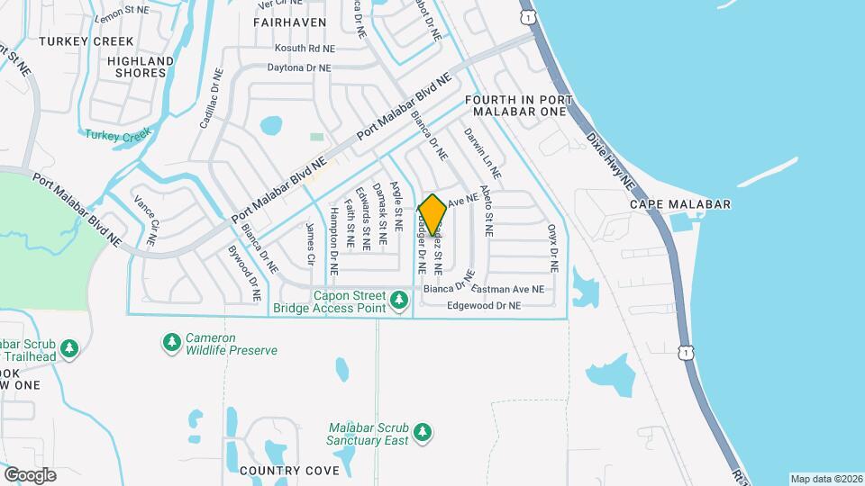 772 Cadez St NE Map and Location Details