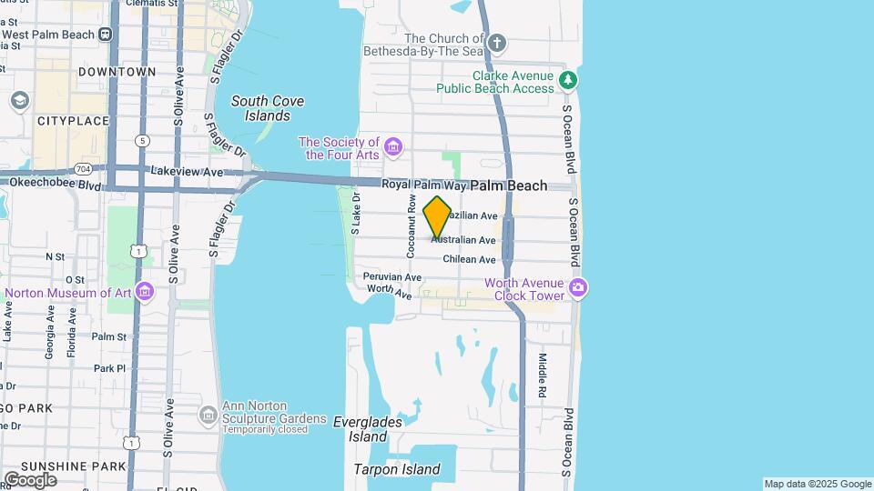 326 Australian Ave Mapa y Detalles de la Ubicación