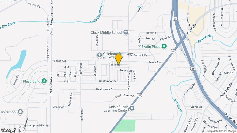 5509 Castle Rd Map and Location Details