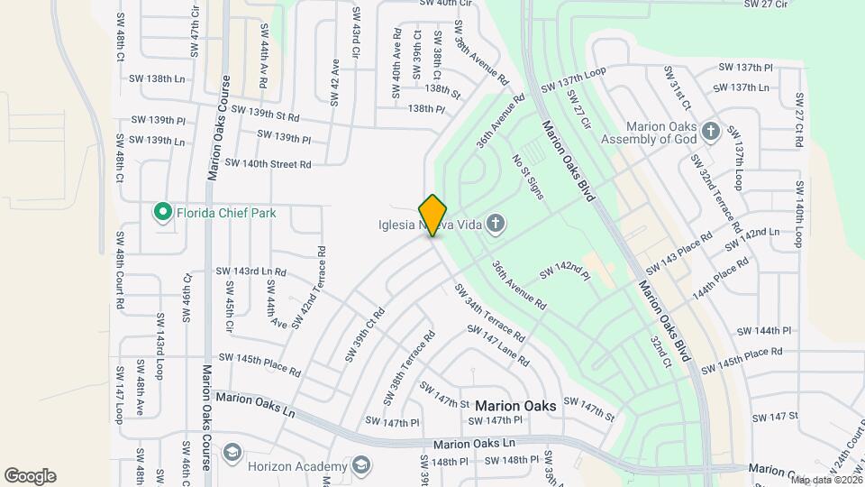 14241 SW 34th Terrace Rd Map and Location Details