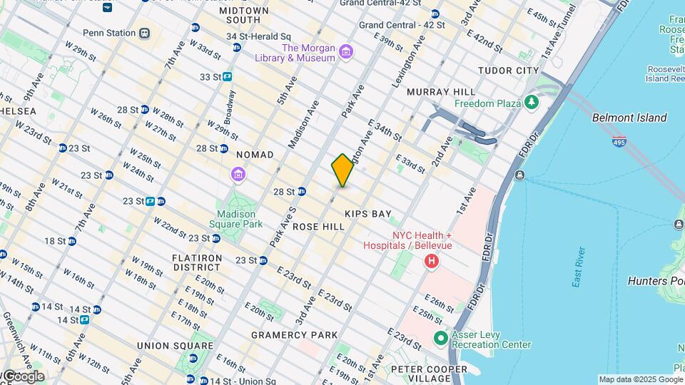 141 Lexington Ave Map and Location Details