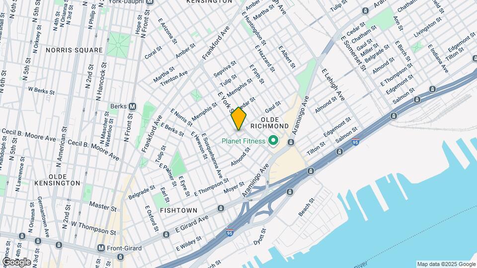 2319-25 Gaul St Map and Location Details