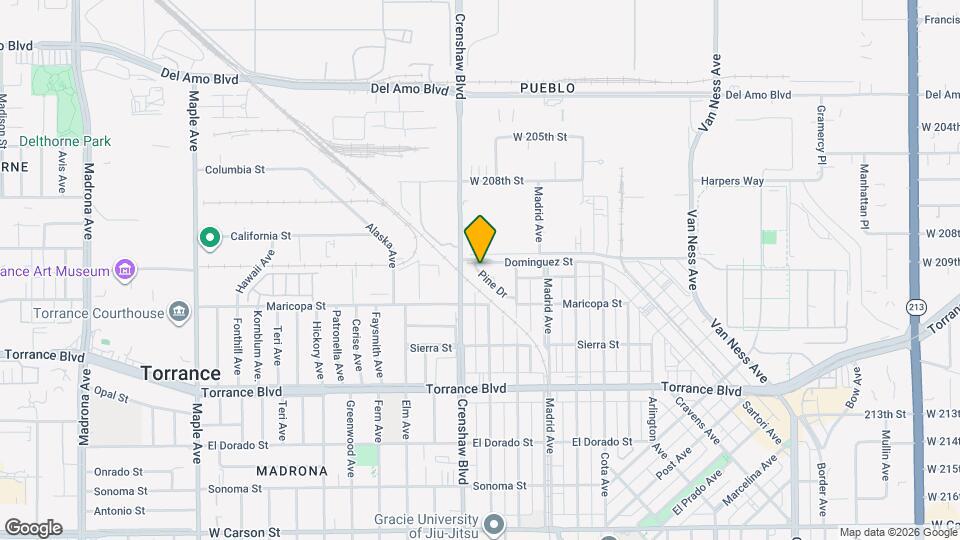 610 Pine Dr Map and Location Details