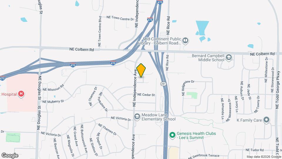 1704 NE Balboa St Map and Location Details