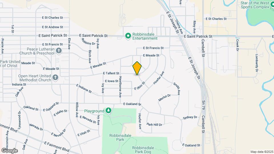 2303 Walnut Dr Map and Location Details