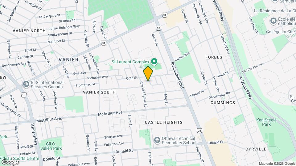 482 Vernon Ave Map and Location Details