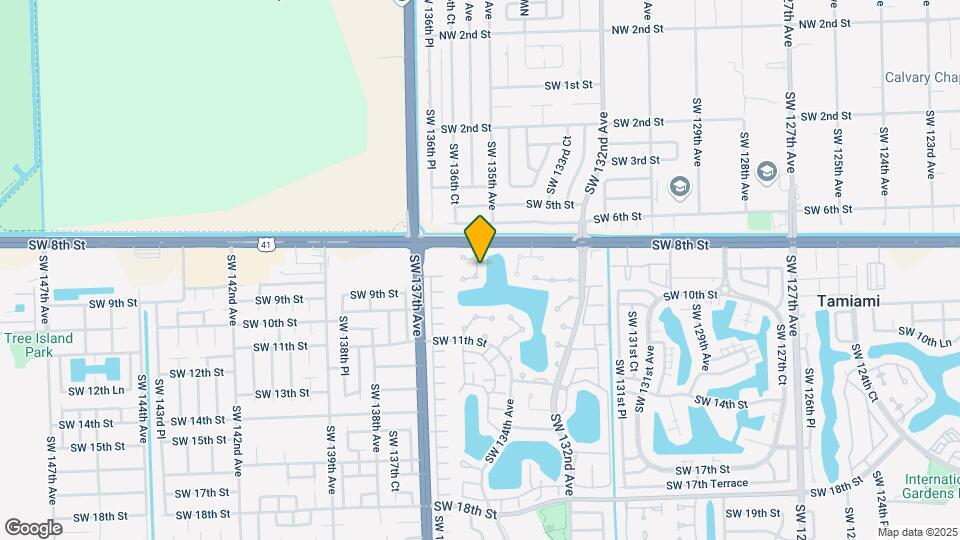 917 SW 135th Ct Mapa y Detalles de la Ubicación