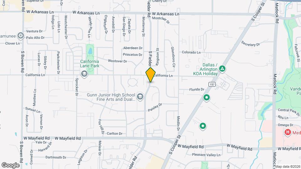 2818 S Fielder Rd Map and Location Details