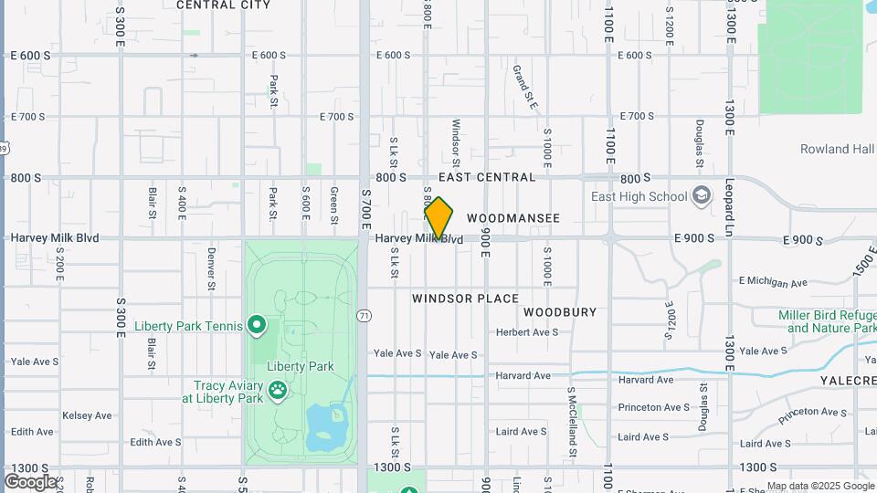 814 E 900 S Map and Location Details