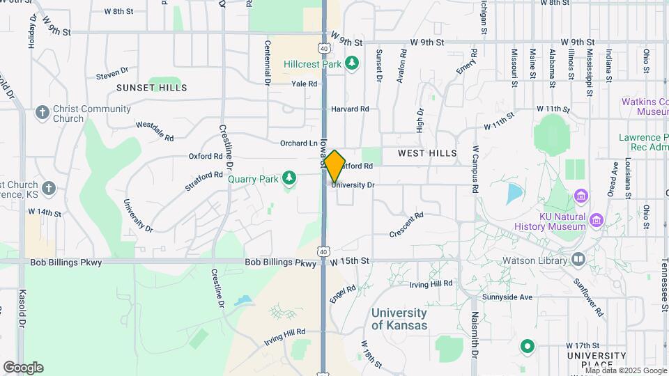 1303 Valley Ln Map and Location Details