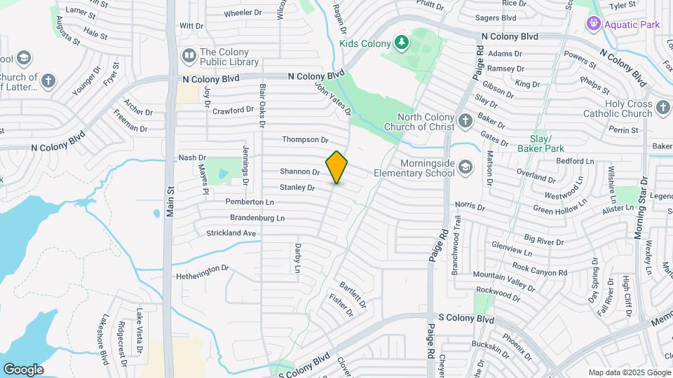 5101 Stanley Dr Map and Location Details