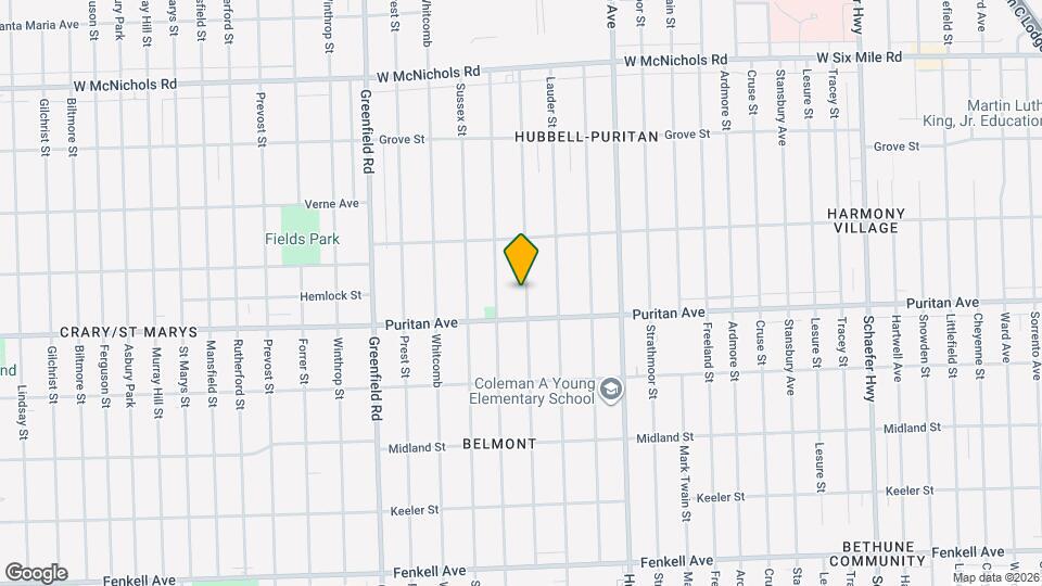 16151 Robson St Map and Location Details
