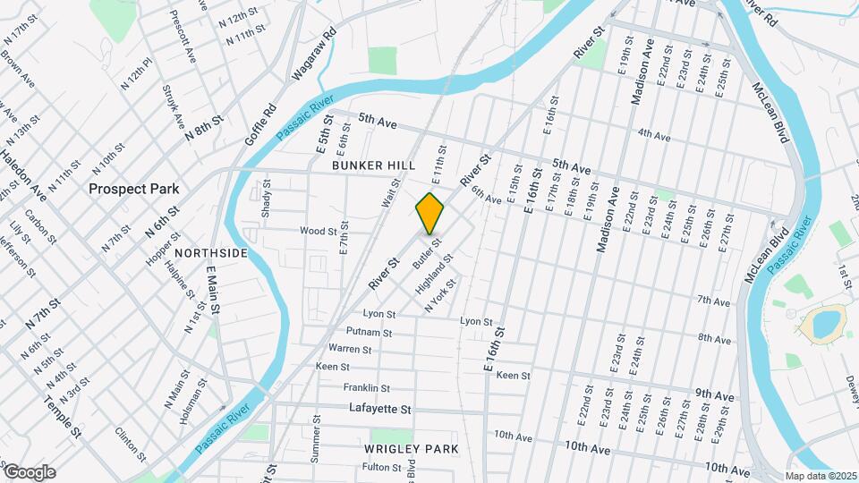 100 Butler St Mapa y Detalles de la Ubicación