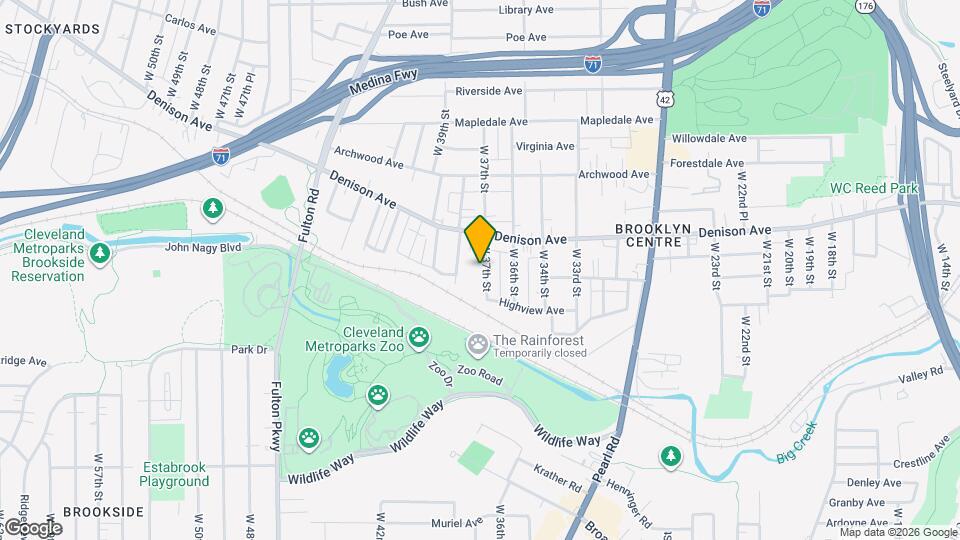 3870 W 37th St Map and Location Details