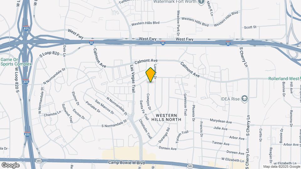 2909 Conejos Dr Map and Location Details