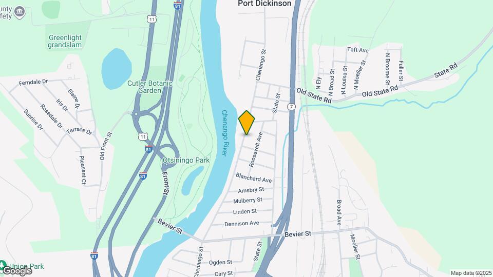 614 Chenango St, Unit Unit 2 Map and Location Details