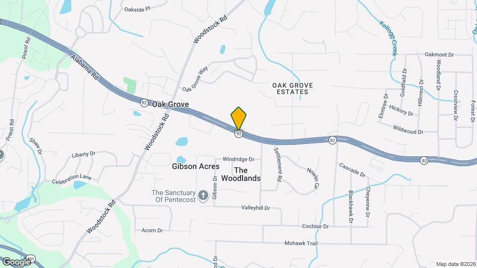 4832 GA-92 Mapa y Detalles de la Ubicación