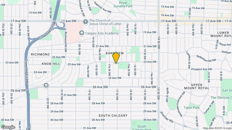 2407 17th St SW Map and Location Details