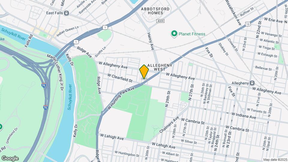 3131 W Hunting Park Ave Map and Location Details