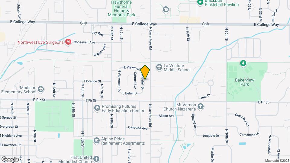 1030 N Belair Dr Map and Location Details