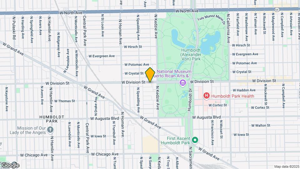 3225-3229 W Division St Mapa y Detalles de la Ubicación