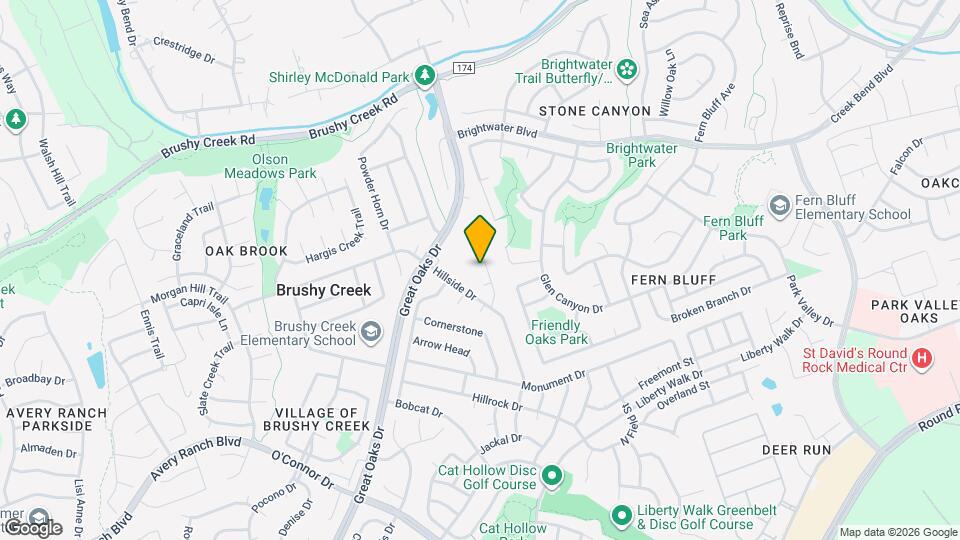 618 Rollingway Dr Map and Location Details