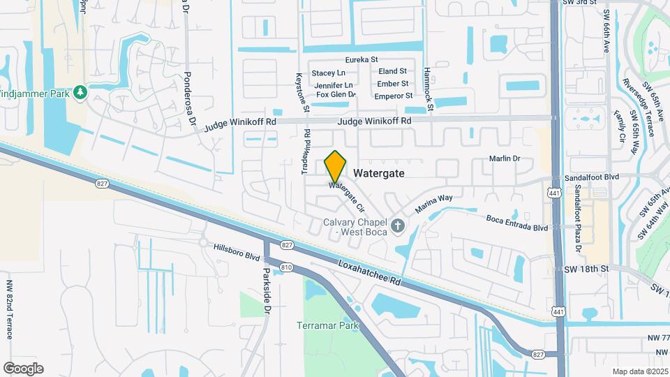 11868 Watergate Cir Map and Location Details
