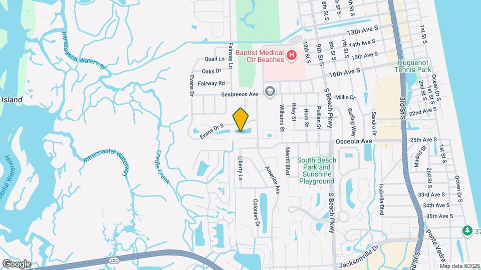 1645 Westwind Dr Mapa y Detalles de la Ubicación