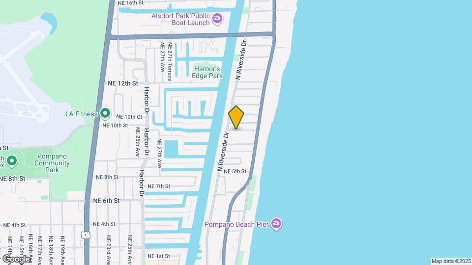 3208 NE 7th St Map and Location Details