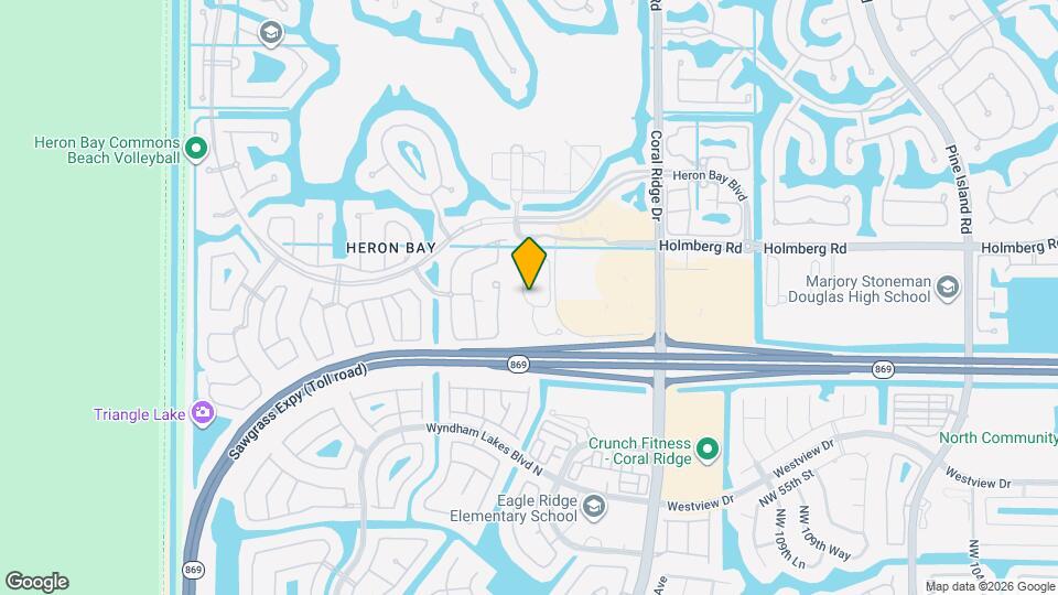 6013 NW 118th Dr Map and Location Details