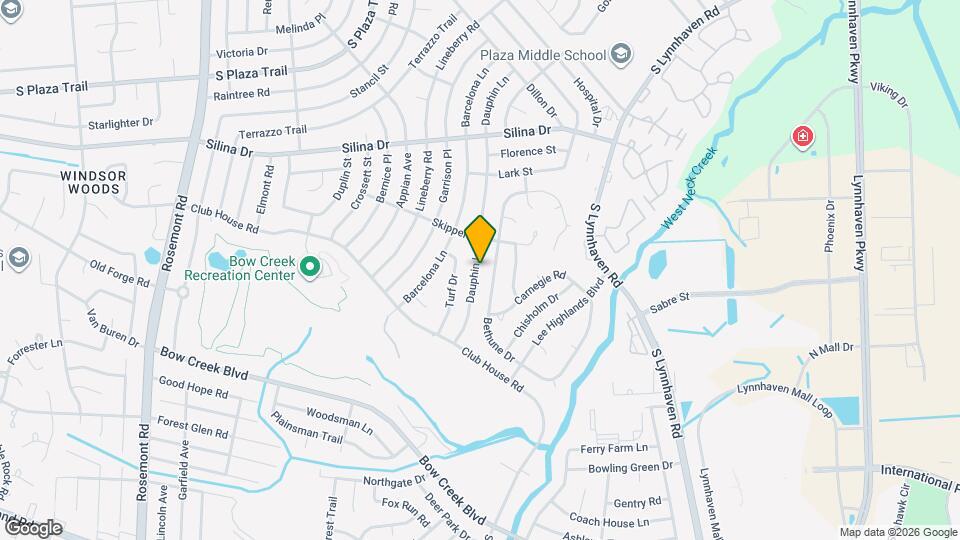 442 Dauphin Ln Mapa y Detalles de la Ubicación