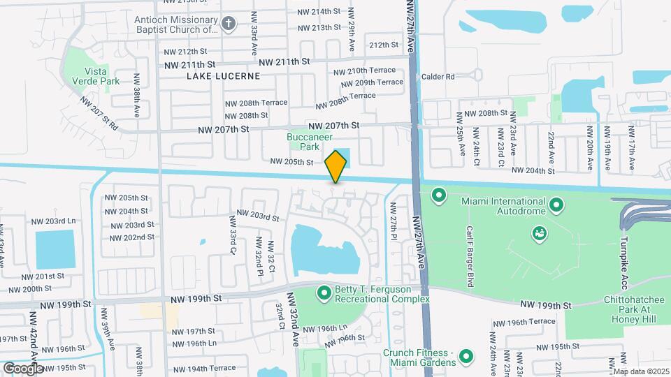 3039 NW 204th Terrace Map and Location Details