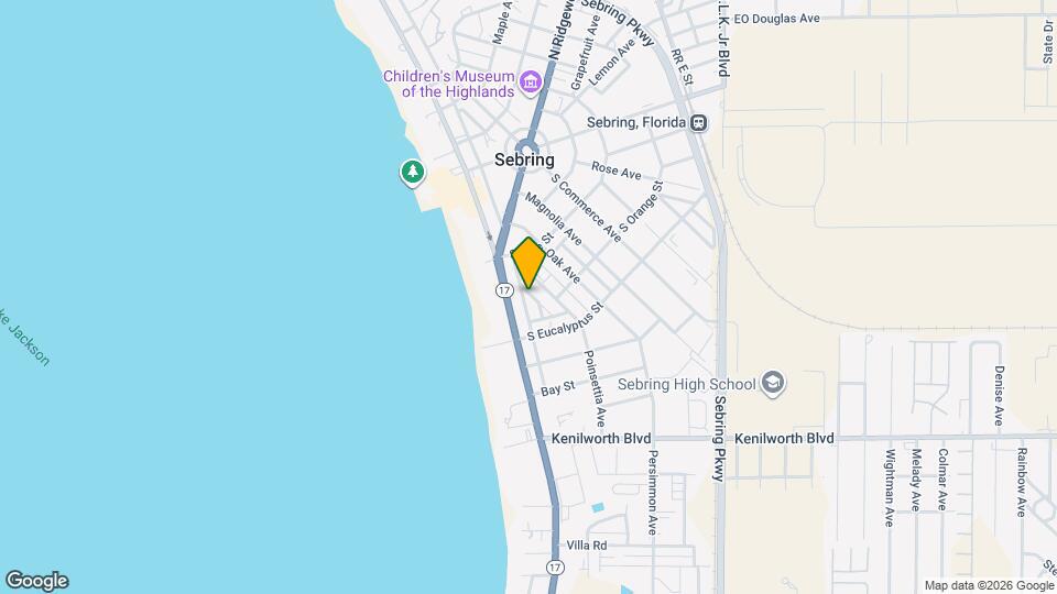 402 S Franklin St Map and Location Details