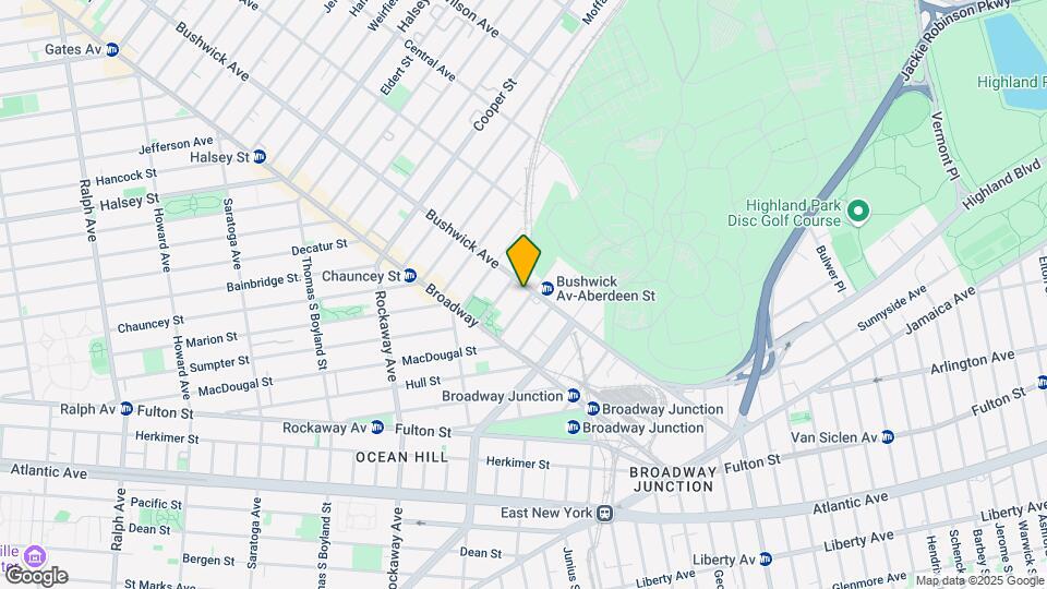 1524-1526 Bushwick Ave Map and Location Details