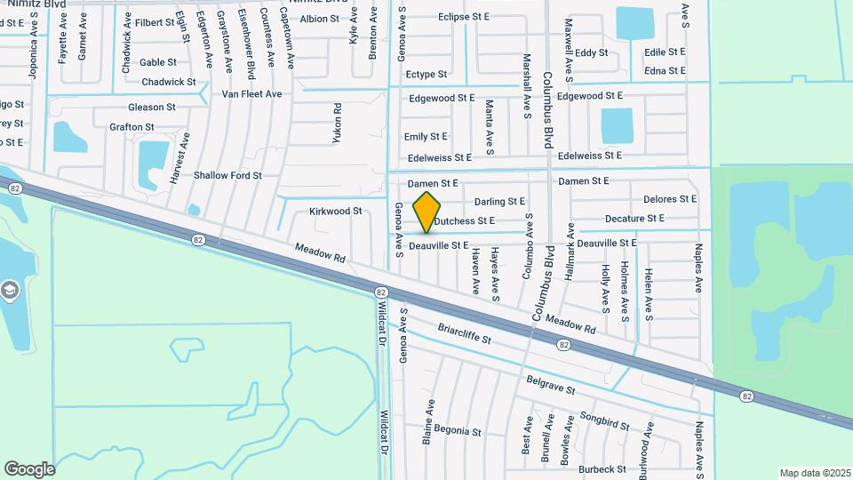 1119 Deauville St E Map and Location Details