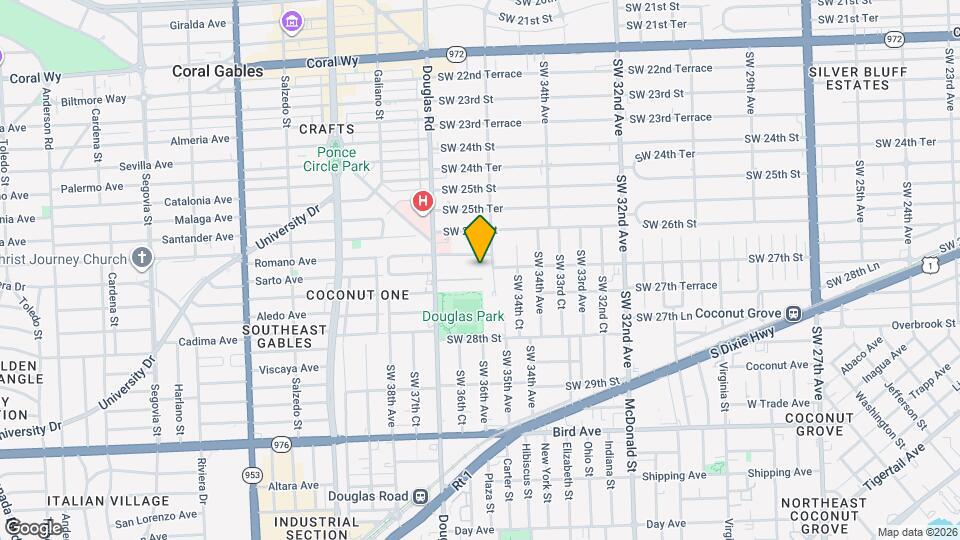 3609 SW 27th St Map and Location Details