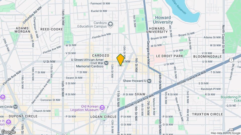 1915 11th St NW Map and Location Details