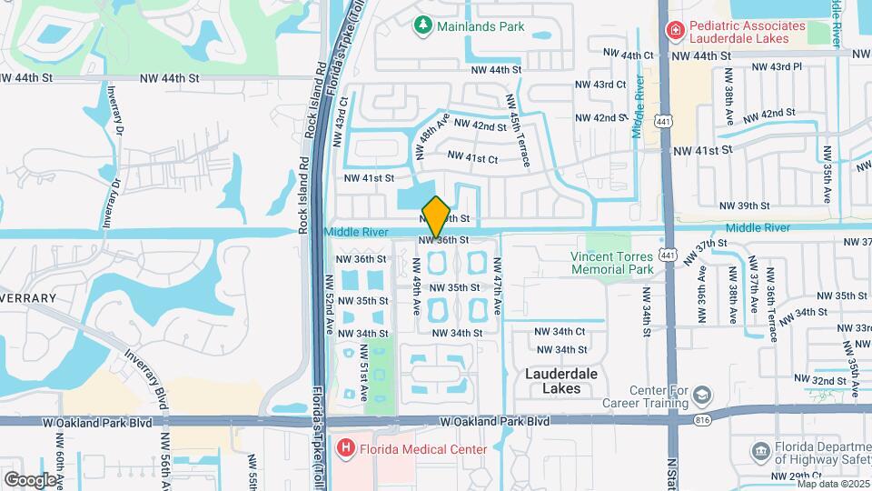 4806 NW 36th St, Unit Rudy Map and Location Details