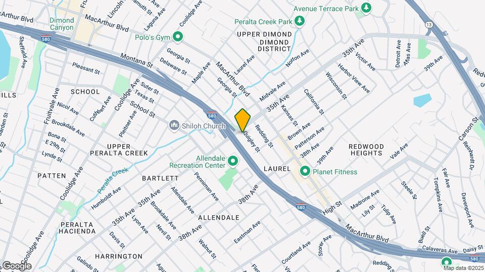 3519 Quigley St Map and Location Details