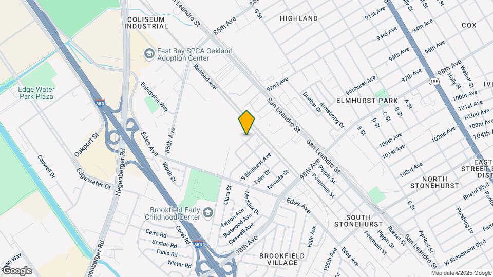 715 Louisiana St Map and Location Details