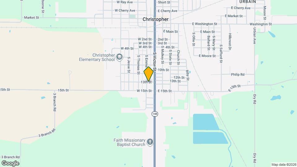 802 S Emma St Map and Location Details