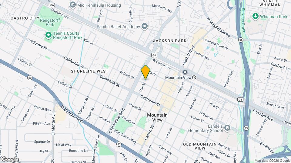 281 Oak St, Unit 6231-1 Map and Location Details