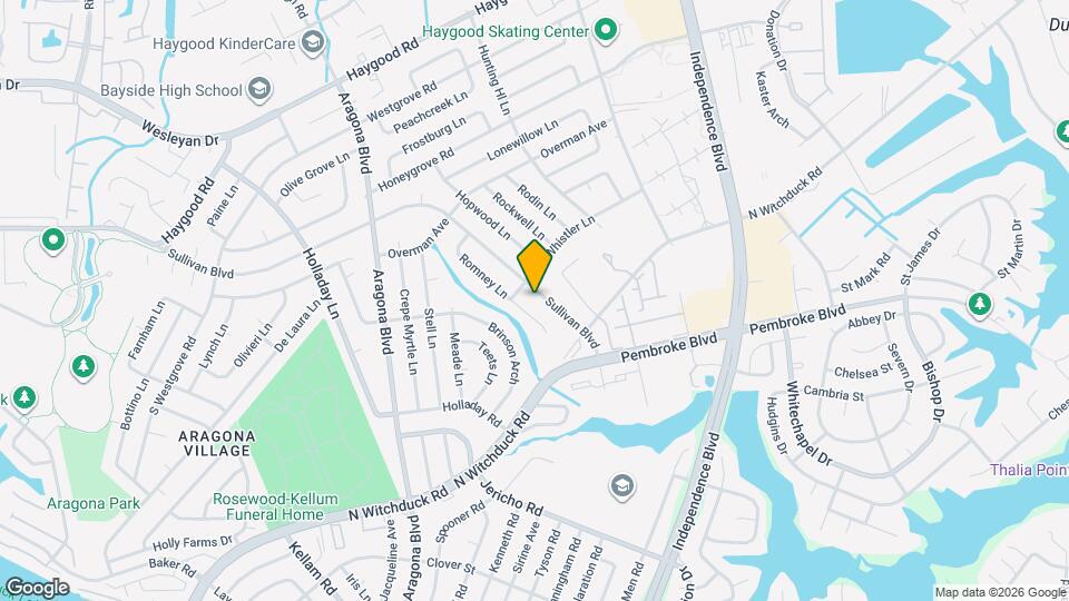 4729 Sullivan Blvd Map and Location Details